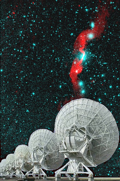 VLA & Radio Galaxy 3C31 